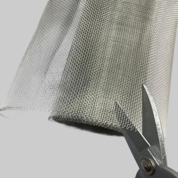 Mesh 304 Stainless Steel Woven Wire Vent Screen Roll - Fine Mesh & Cloth Vent Screen Dutch Weave Knitted Stainless Steel Wire Mesh Woven for Bending &