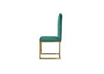 Fashionable Nordic Leather Padded Dining Chairs
