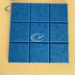 Odorless Soundproof Acoustic Wall Felt , Stable Polyester Fiber Acoustic Board