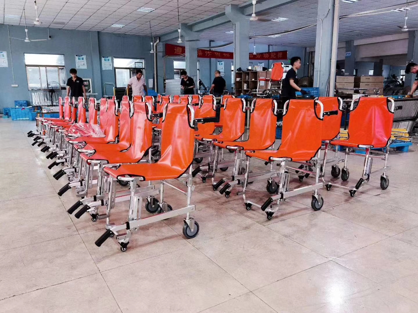 Ce Emergency Medical Stretcher Non Foldable 187cm 18 Cm