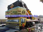 Customized Car Shape Inflatable Slide for Advertising