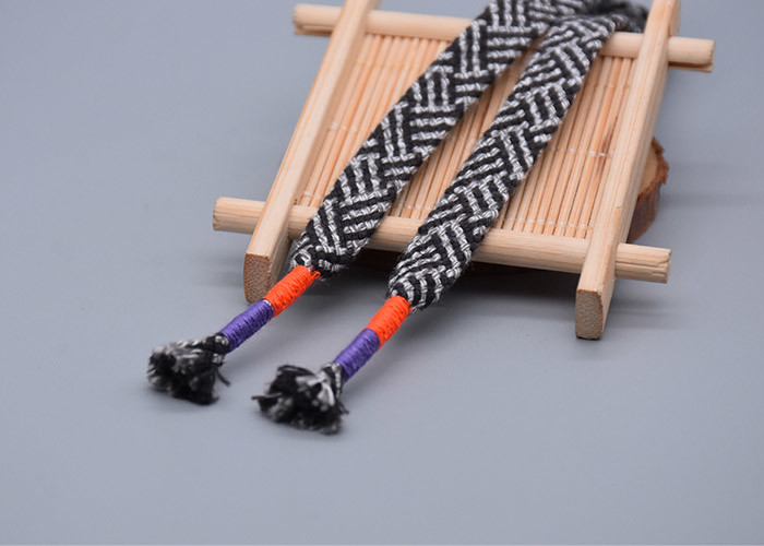 Custom 30cm 100% Polyester Drawstring Cord For Clothing