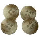 Women'S Coat Plastic Imitation Horn Buttons 5/8" 4 Hole ODM