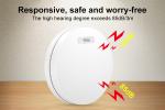 Photoelectric Smoke Alarm With 10-Year Lithium Battery Battery Operated CO
