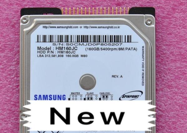 HM160JC 160G Samsung Hard Drive , Samsung Internal Hard Disk 2.5 Inch BF41