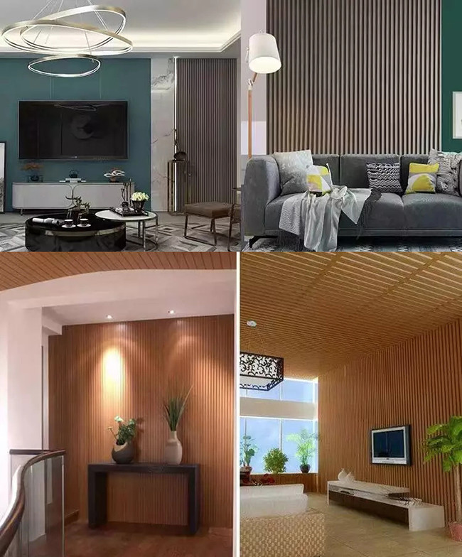 Interior Waterproof Polystyrene Wall Panel Decorative Wood grain Wall Board