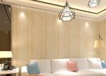 Home Decorating Modern Removable Wallpaper Light Refection with Beige Color