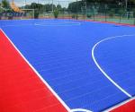 2500N Outdoor PP Interlocking Flooring Tiles Sports Surfaces In Residential