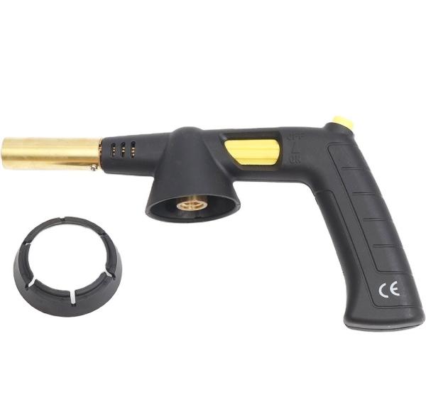 As shown Refillable Gas Heating Blow Torch Butane Flame Gun Welding Gas Torch