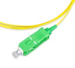 SC APC Optical Fiber Pigtail Single Mode 3 Meter Length