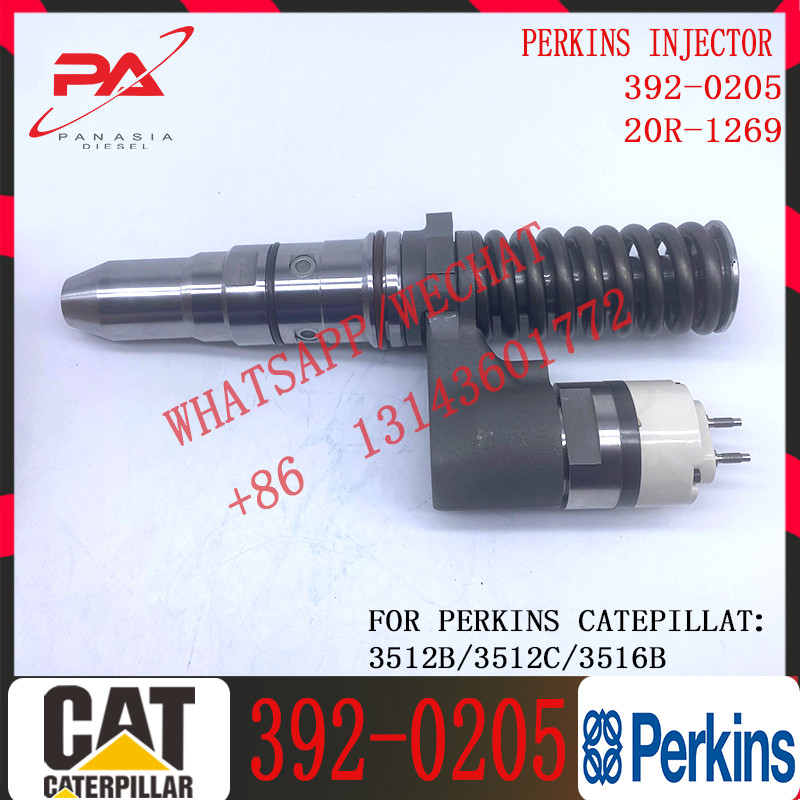 Diesel Fuel Injector 386-1752 386-1766 392-0205 FOR C-A-Terpillar Engine 3508B/3512B/3516B