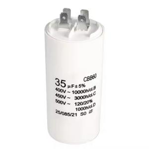 Wholesale CBB60 Air Conditioner Capacitor 35uf 40uf 50uf New Condition Valve for AC from china suppliers