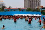 PLC Control Outdoor Big Water Amusement Park Wave Pool Equipment Blower Type