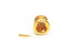 Gold Plated Mini SMP Connectors Blindmate Male Crimp Micro Coaxial Connector
