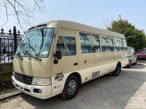 Wholesale Used Toyota Coaster Mini Bus in 2011 year Used Diesel Manual Operated Door Buses Used Luxury Bus with 23 Seats from china suppliers