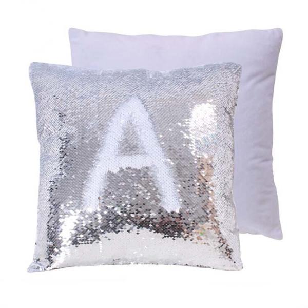 Custom Printing Logo Blank Flippy Sublimation Sequin Pillow Reversible Sequin Sublimation Cushion Cover