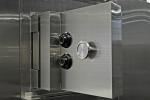 ISO9001 Certificate 1500mm Height Bank Vault Door , Gun Room Security Door