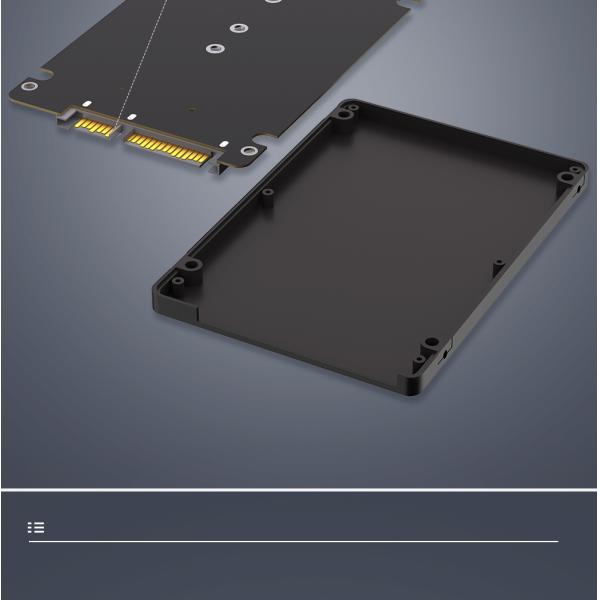 M.2 Key B to 2.5 SATA Enclosure Adapter for NGFF SSDs