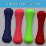 Colorful 0.5kg - 5kg Neoprene exerciser fitness matte surface bone weight