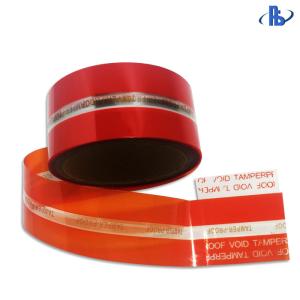 Wholesale Anti Tamper Seal Tape , Partial Transfer Packaging Security Tape from china suppliers