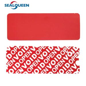 Wholesale Self Adhesive Tamper Proof Security Sticker Custom Logo Shipping Protected from china suppliers
