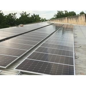 Simplified Home Anodized Aluminum Solar Rooftop Structure