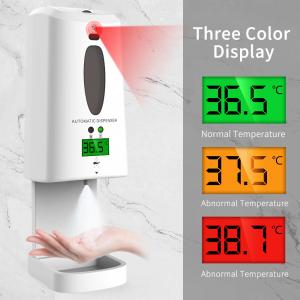 Wholesale Touchless Foam Spray Hand Hygiene Automatic Sensor Hand Cleaner Soap Dispenser Wall Mounted from china suppliers