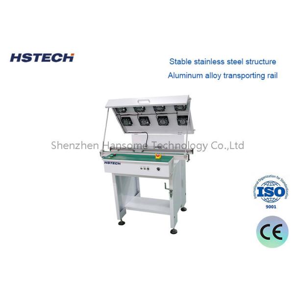 Stainless Steel ESD Flat Belt PCB Linking Conveyor For SMT Production Line