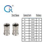 Free Samples Equal Tee Coupling , Nickel White Carbon Steel Press Fittings