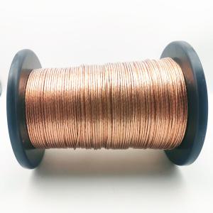 Wholesale 24 Strands High Frequency Copper Litz Wire Pet Coat 130 Degree 0.1mm from china suppliers