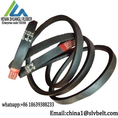 Type A Classical V Belts Natural Rubber Top Width 13MM Height 8mm Length 22''