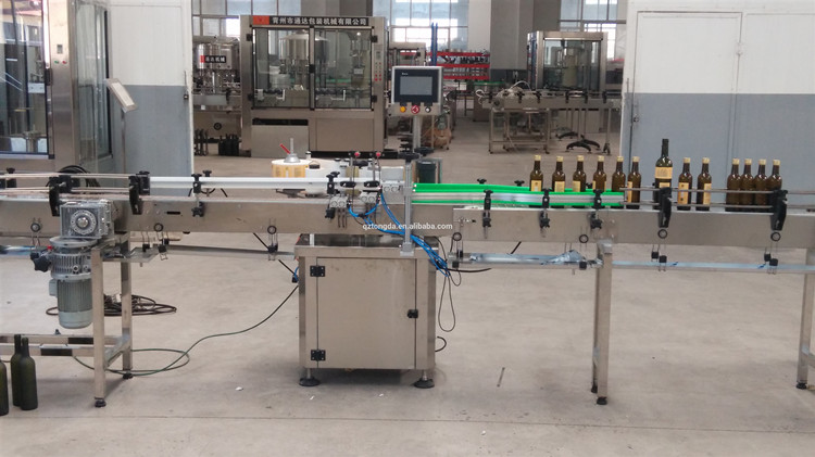 Small Automatic Bottle Filling Capping Labeling And Sealing Machine CE ISO9001 Listed