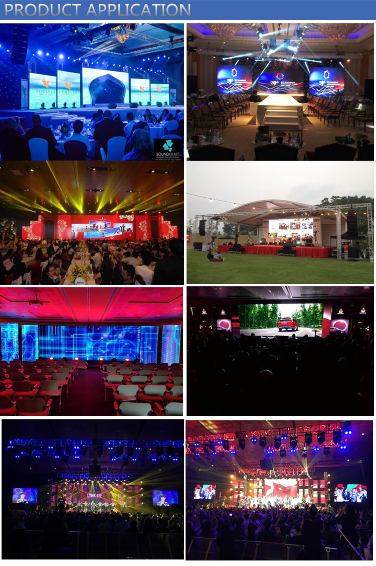 High Conformity Led Presentation Screen , Led Media Screen 1000cd/Sqm Brightness