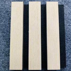 China 12mm MDF Veneer Acoustic Panel Interior Wall Wooden Slatted Sound Absorption Slat Board on sale