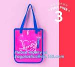 Shoulder Tote Pouch Clear PVC Beach Bag With Interior Pocket Handbag Totes With
