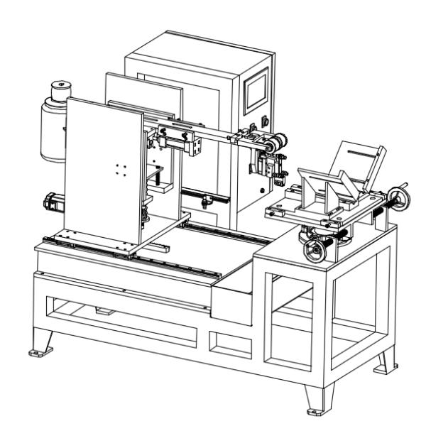 High-Speed Grinding Machine For Kitchen Sink Furniture And Precise Internal Vertical Seam Rounded Corner Processing