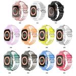 Private Mold Transparent Bands for I Watch 2 3 4 5 6 7 8 9 SE 11 Colors Smart