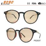New arrival and hot sale of plastic sunglasses,suitable for women