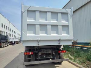 Wholesale High Horsepower 400HP HOWO White Tipper Dump Truck LHD 6×4 10 Wheels from china suppliers