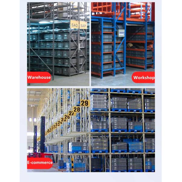 Industrial Plastic Stacking Euro Storage Containers Boxes Crates