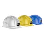 Yellow Safety Helmet Camera ABS Widely Use In Motorcycle Mining Electric