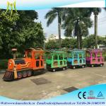 Hansel stock amusement park rides trackless battery operated train rides factory