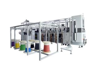 Wholesale 0.5Mpa PLC Fully Automatic Crimping Machine , Multifunctional Cable Harness Machine from china suppliers