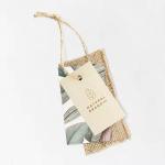 Black Embossed Clothing Labels Eco Friendly Luxury Printed Custom Label Tags For