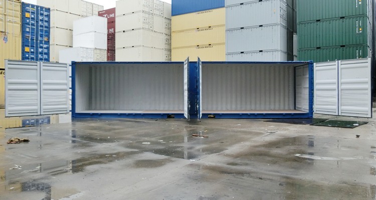 40ft Large Side Door Opening Shipping Container Capacity 70.1 cbm External Dimensions l x W x H mm 12192 x 2438 x 2896 mm