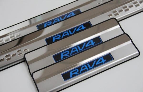 TOYOTA Car Spare Parts Door Sills / Scuff Plates / Welcome Pedal for RAV4 2013
