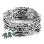 Hot-dipped Barbed Wire Philippines Galvanized Barbed Wire Price Per Roll Barbed