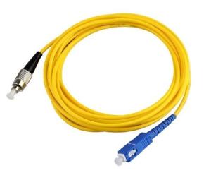 Wholesale SC / UPC to FC / UPC G652D LSZH Jacket Fiber Optic Cable , Single-mode Simplex from china suppliers