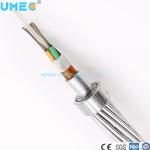 Building Householding Bare Opgw Optical Fiber Composite Ground Wire for