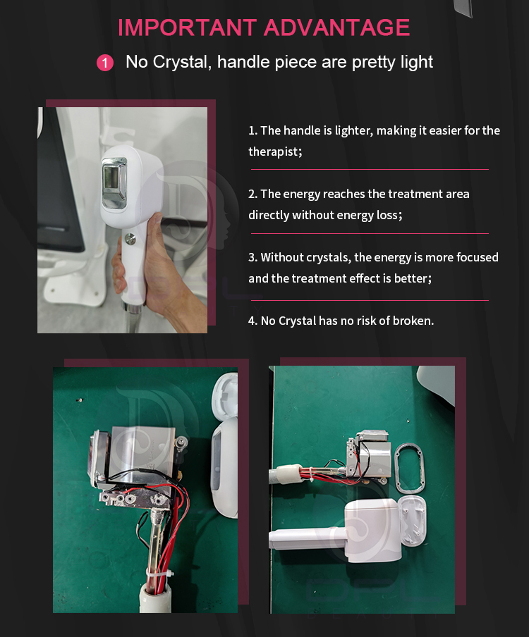 ice diode laser 755 808 1064 permanent hair removal machine price